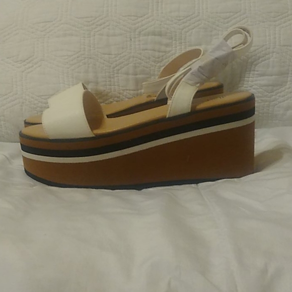 JustFab "Oh Behave" Platform Sandal 7.5 - Picture 3 of 9